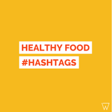 healthy food #hashtags